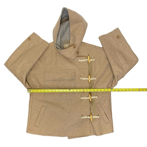 Free People Slouchy Hooded Duffle Coat - Picture 7 of 12